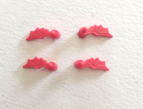 Lego red dragon - dragon, piume