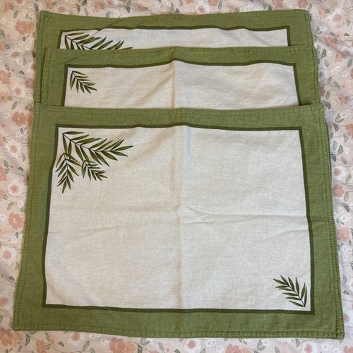 Set tovagliette foglia - set, verde