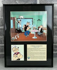 TOON ART POPEYE WIMPY'S CAFE - QUADRO PROMOZIONALE - IN EDIZIONE LIMITATA