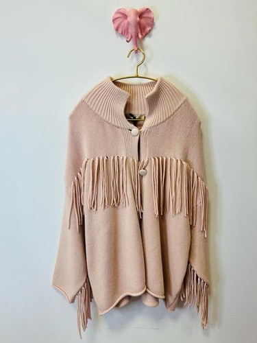 Cardigan frangiato le - frangiato,