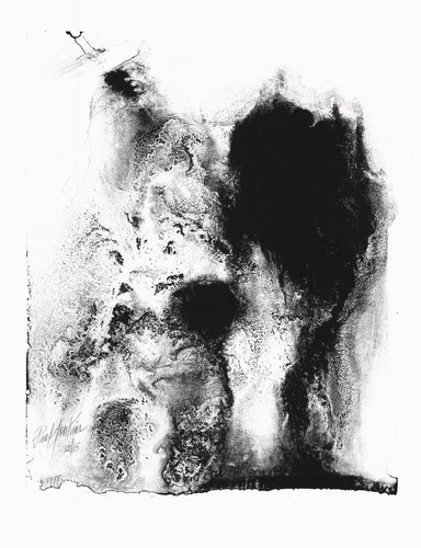 Paul jenkins estampe sans - paul, jenkins,