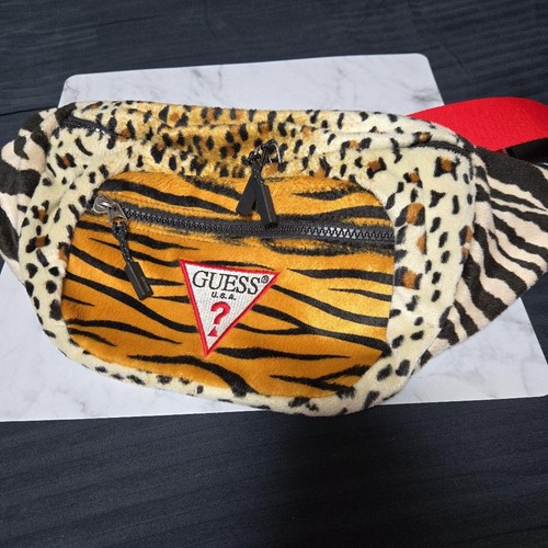 Guess body bag leopardato - guess,
