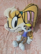 Lola Bunny Plush + Pillow Looney Tunes Show Warner Bros Original Rare