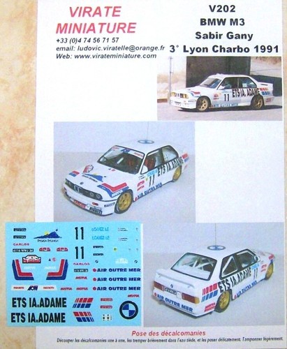 V202 bmw rallye lyon - m3,
