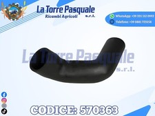 570363 MANICOTTO TUBO FILTRO ARIA TRATTORE FIAT 311-312-332-352