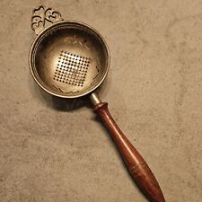 Colino Antico Per Tè - Vintage Con Manico In Legno