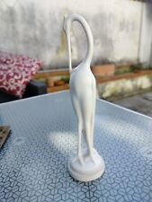 Porcellana Hollohaza Hungary 1831 / 20 Cicogna Bellissima