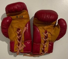 GUANTONI DA BOX VINTAGE INIZI DEL 1900 PER BAMBINO