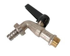 RUBINETTO A SFERA DA ESTERNO PER GIARDINO GIARDINAGGIO IN METALLO DA 1/2"