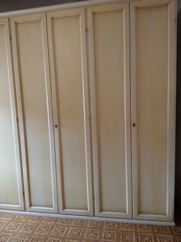 Guardaroba legno tamburato - guardaroba,