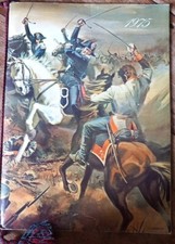 Calendario. Arma Dei Carabinieri. 1975.