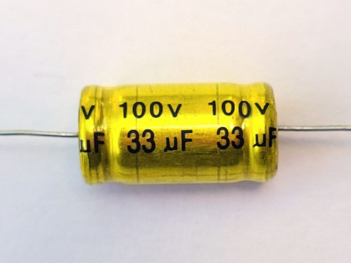 33uf 100v bipolare audio - 100v,
