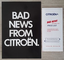 Citroen range brochure - +, price