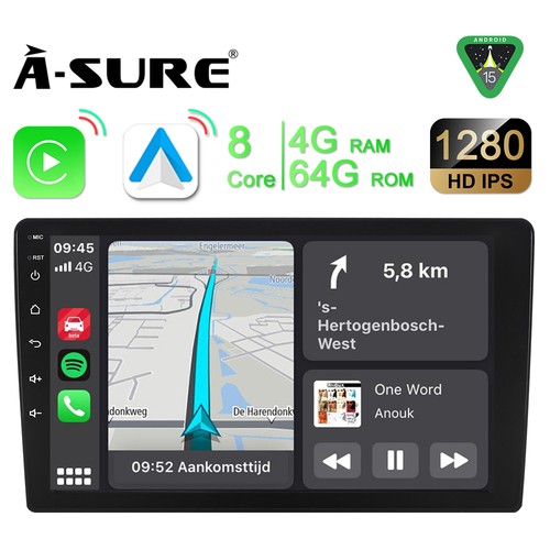 Carplay 8core android 15 - carplay,