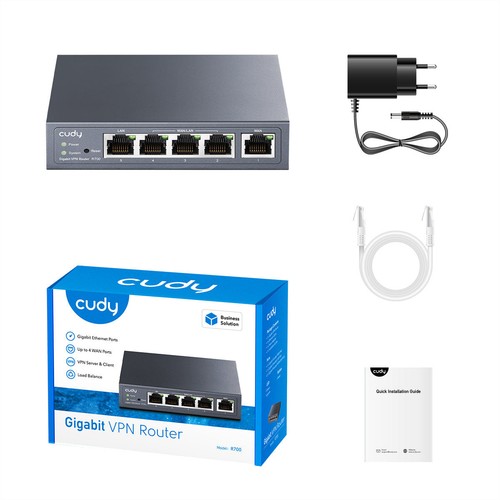 Cudy r700 gigabit - r700, vpn