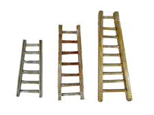 Scala in legno Cm 6/8/10h - Modello a Scelta - Scenografia per Presepe