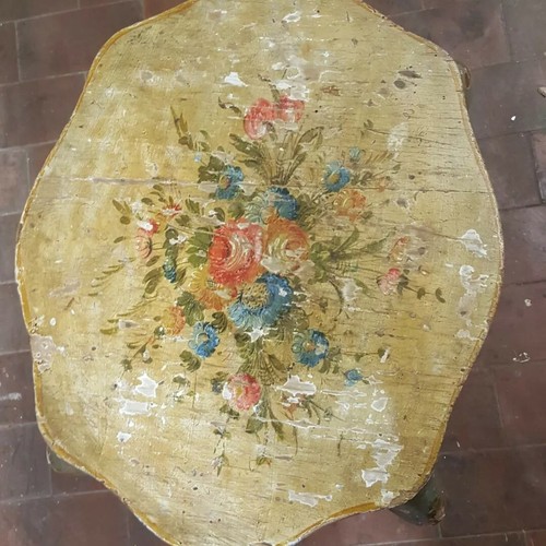 Tavolino legno dipinto - , a