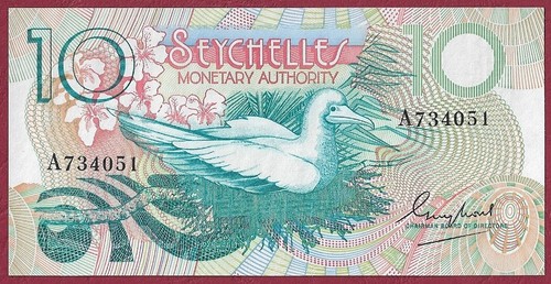 Seychelles rupie - 10,