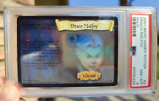 2001 WOTC Harry Potter TCG Draco Malfoy Holo Full Art PSA 8 NEAR MINT MINT ENG