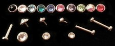 Orecchino 18g 5 3 o - 1/4", 2,5,