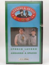 VHS STANLIO E OLLIO A COLORI