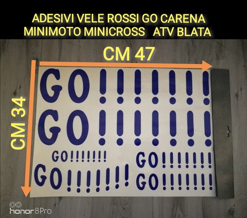 Adesivi vele rossi carena - vele,