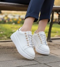 Sneakers donna bianche - da,