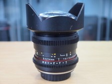 Walimex Pro 14mm F3.1 obiettivo messa a fuoco manuale attacco quattro terzi (non micro) C1509