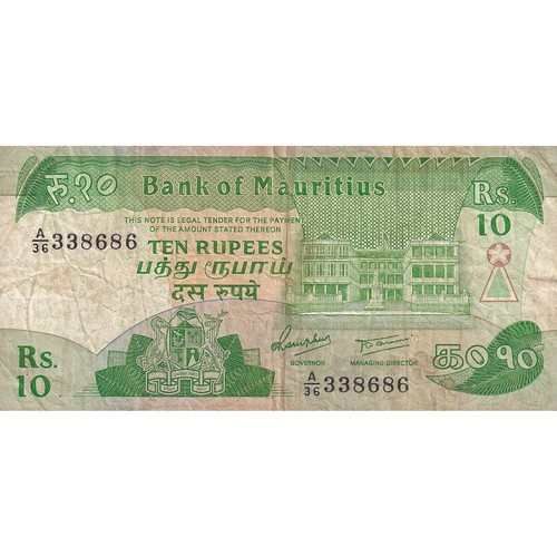 149725 mauritius 10 rupie - 10,