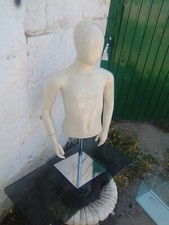 BUSTO BIMBO BRACCIA RESINA INTEGRO E REGOLABILE CON BRACCI SMONTABILI