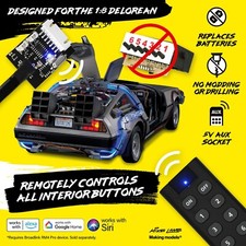 Telecomando delorean time - telecomando,
