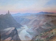 Vincenzo Laricchia Artista Italiano b.1940 Olio Su Tela Tavola Dipinto In C.A Raro