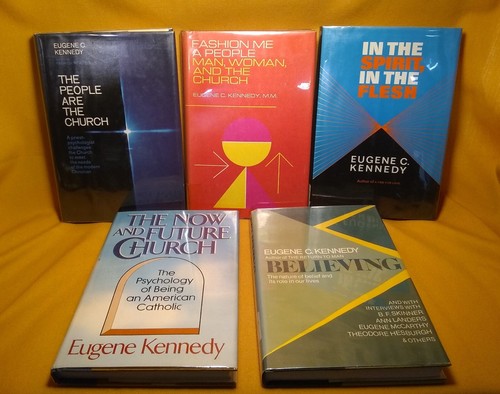 Eugene kennedy hcdj book lot - 5,