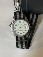 Vintage Classic Explorer Look – Japan Quartz, Steel Case, Serviced