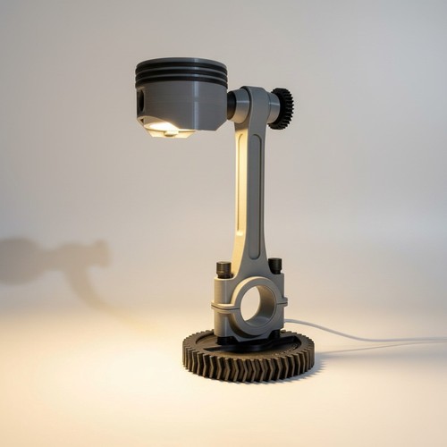 Lampada pistone motore - pistone,