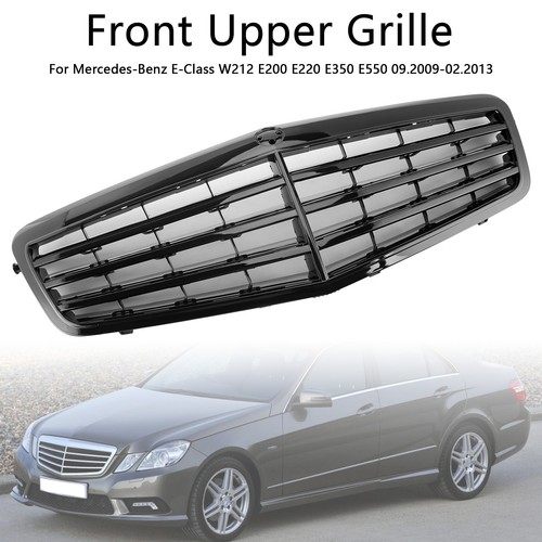 Black front grille - black,