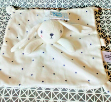 Doudou plat lapin blanc