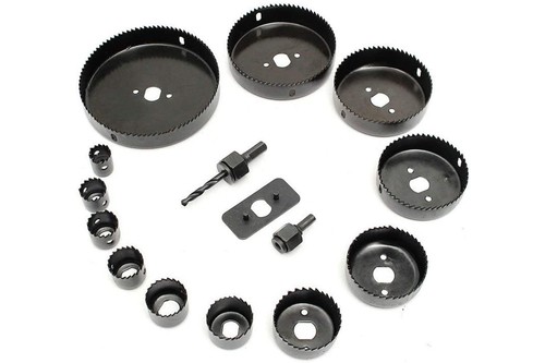 Seghe tazza trapano set - seghe, 16pz