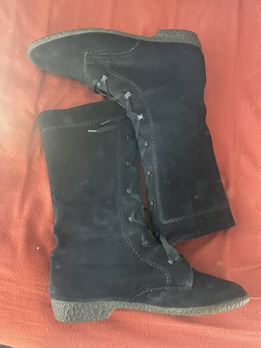 Stivali alti vintage donna