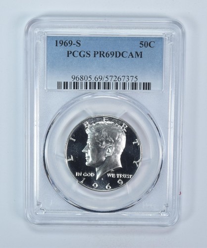 1969 kennedy mezzo dollaro - 1969-s,