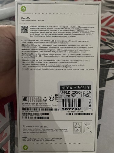 Iphone 16e 128gb - 16e,