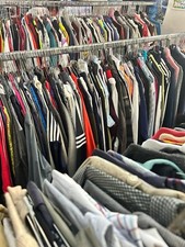 BOX SOLO FELPE MAGLIONI 10 PZ USATO VINTAGE FIRMATO  NO BRAND GRADO A DONNA UOMO