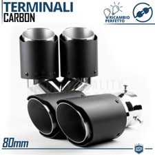 2 TERMINALI di Scarico Doppi