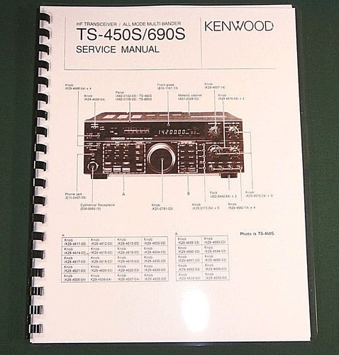 Kenwood 450s manuale - kenwood, ts-450s