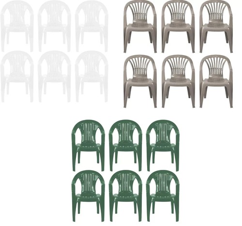 Set sedia giardino - set, 6x