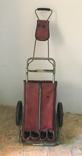 Carrello Golf  Vintage 50' SIT N REST  Trolley Push Pull Cart Bag