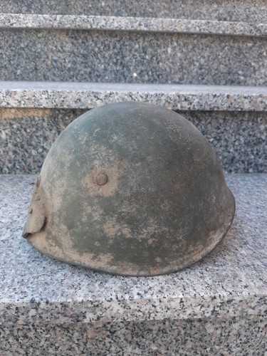 Elmetto ww2 italiano m33 riuso - elmetto,