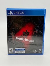 Back 4 Blood Sony Playstation 4 Factory Sealed CIB confezione originale nuova