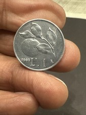(235) Moneta 1 Lira Arancia