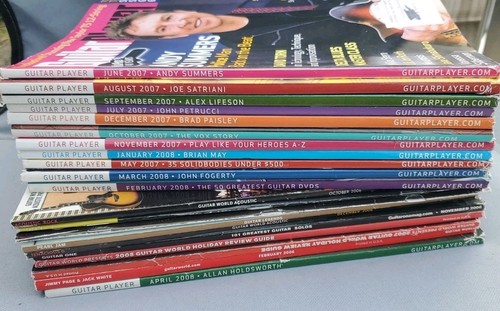 Misc magazine lot guitar - magazine,